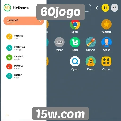 Mudanças na interface do 60jogo melhoram a experiência do usuário